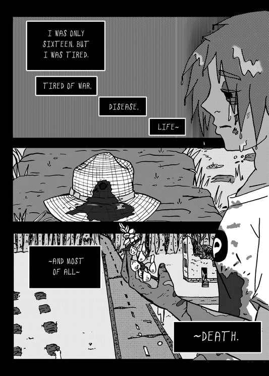A302 Final Fix and A324 are interior black and white sample pages of the comic art.