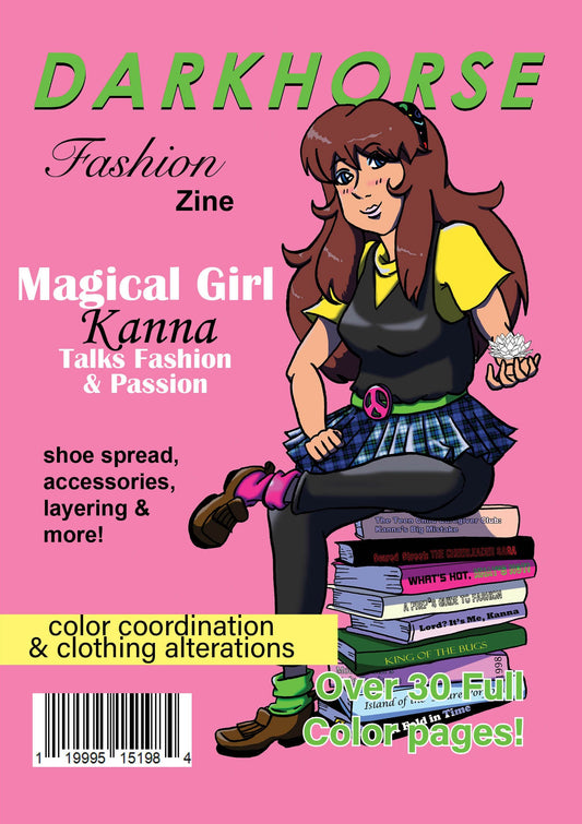 Kanna Fashion Magazine is the cover art for this zine.